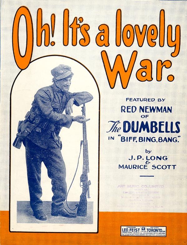 Paul Barlow: The changing ‘popular’ image of the Great War, from propaganda to parody and beyond